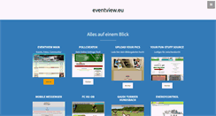 Desktop Screenshot of eventview.eu