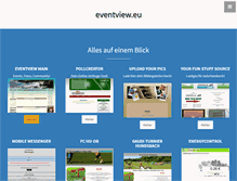 Tablet Screenshot of eventview.eu